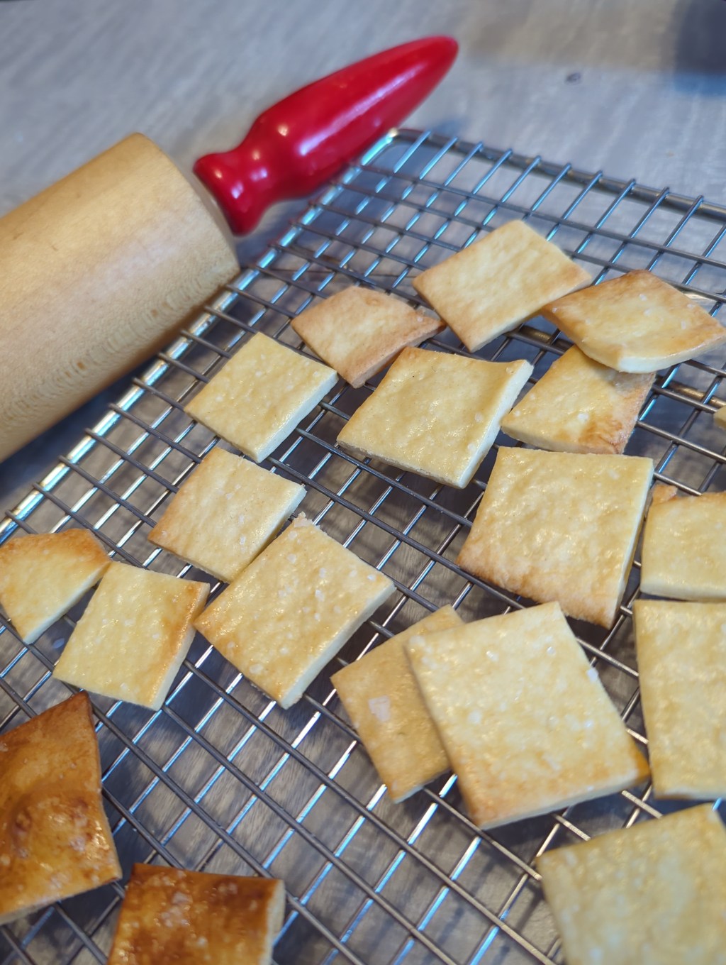 homemade crackers
